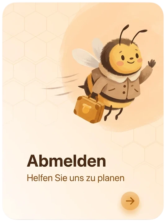 Kind abmelden