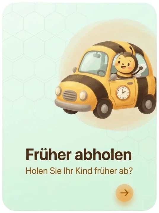 Frühere Abholung