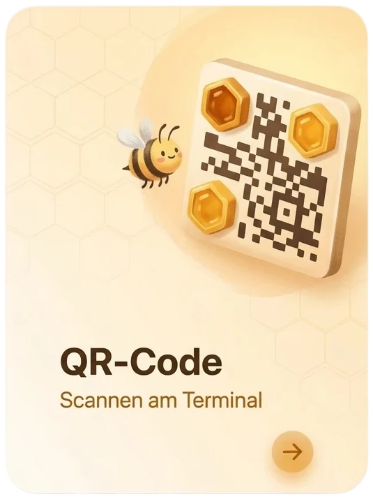 QR-Code (auch im Wallet)